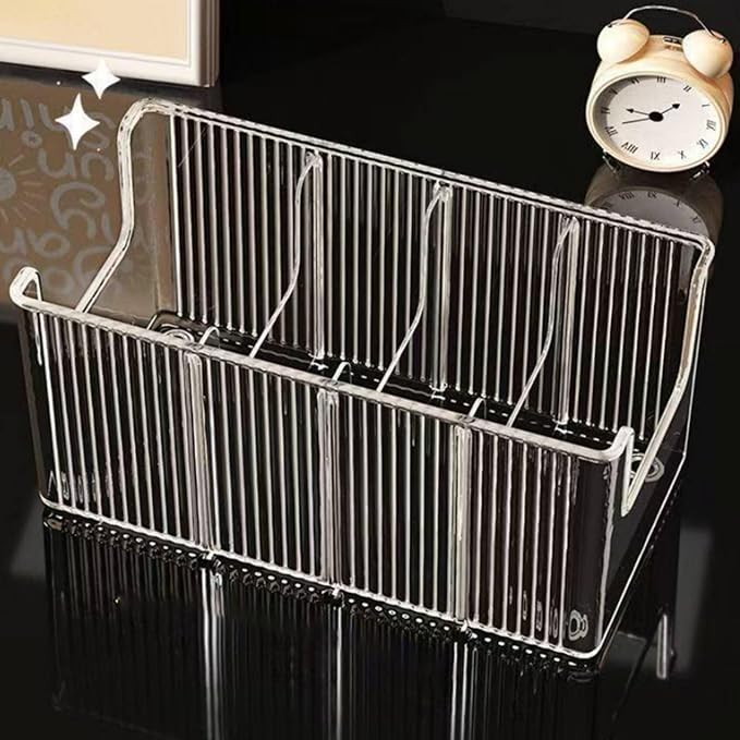 Organizer Belt Sorter Drawer Divider Storage Holder With Minimalist Look Transparent PET Material For Closet Bedroom Dressing Room Office