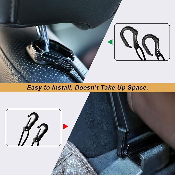 Dog Car Net Barrier for SUV， Upgraded Dog Travel Accessory with Organizers and Storage, Separates Pets from Passengers for Safely, organizes Essentials, Makes Trips Easier.