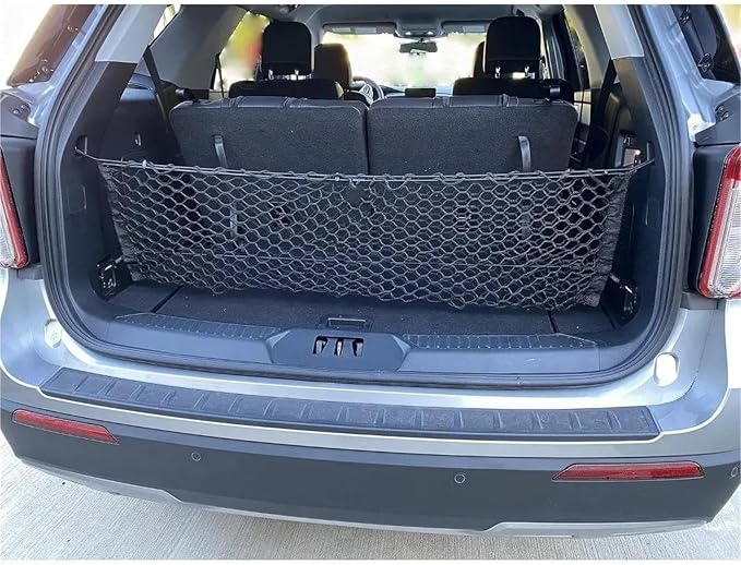 Car Nets Envelope Style Trunk Mesh Cargo Net For Explorer For Base ST XLT 2020-2024 - Cargo Net
