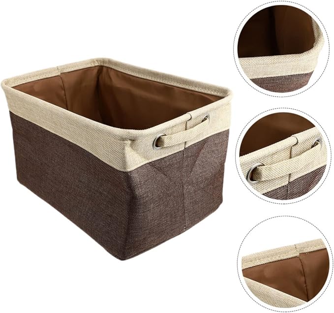 ABOOFAN 5pcs Pet Toy Storage Basket Woven Organizer for Dog Toys and Stylish and for Clutter Living