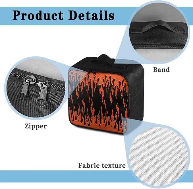 Rnyleeg Fire First Aid Bag Empty for Men Emergency Medical Kit First Aid Kit for Home Portable Medical Bag for Travel