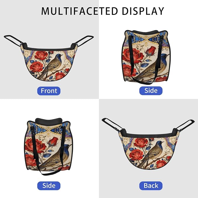Beautiful flowers Car Seat Organizer-Backseat Storage Bag for Travel | Waterproof Durable. Holds Snacks Gear Essentials. Fits Most Cars.
