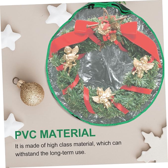 1pc Garland Storage Bag Window Storage Holder for Wreaths Holiday Decoration for and Wedding Supplies