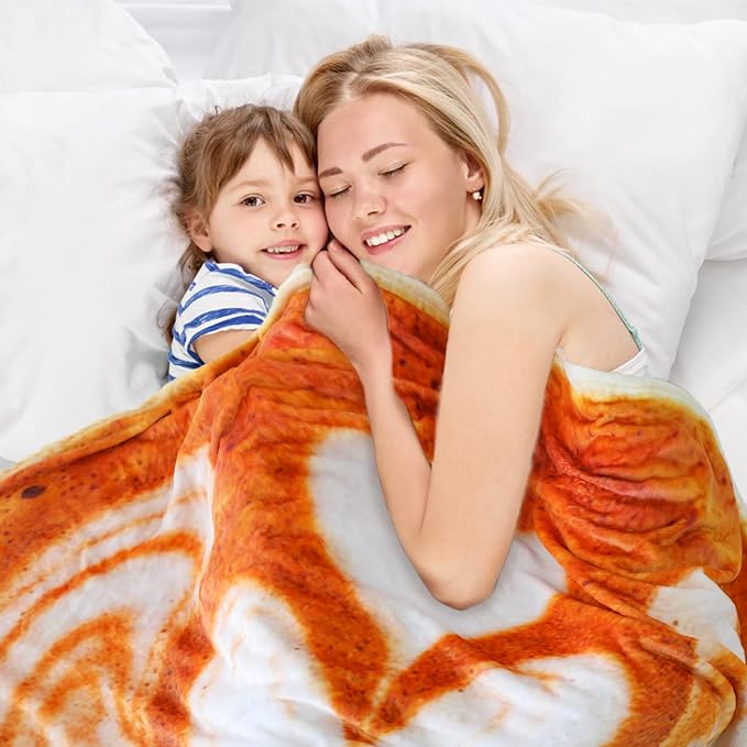 Bnuitland Love Coffee Latte Blanket, 300 GSM Double Sided Giant Realistic Funny Gift Throw for Sofa Bed, Super Soft Novelty Food Blanket for Kids/Pets and Adults