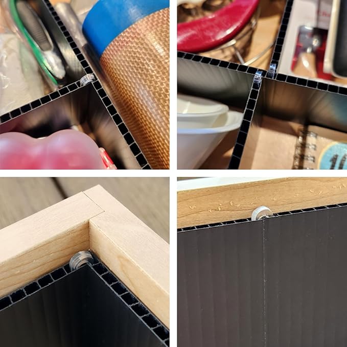 DRAWER DADDY - The world's most customizable drawer organizer. | Custom drawer dividers that fit any drawer. DIY cut to fit design, adjustable organizer for kitchen, bathroom, desk, and more