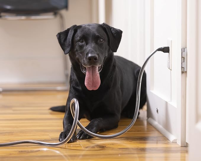 PetCords Dog and Cat Cord Pet Protector 50 FT, Protects Your Pets from Chewing Through Insulated Cables up to 50 FT, Pet and Critter Safety Device, Odorless, Made and Designed in The USA