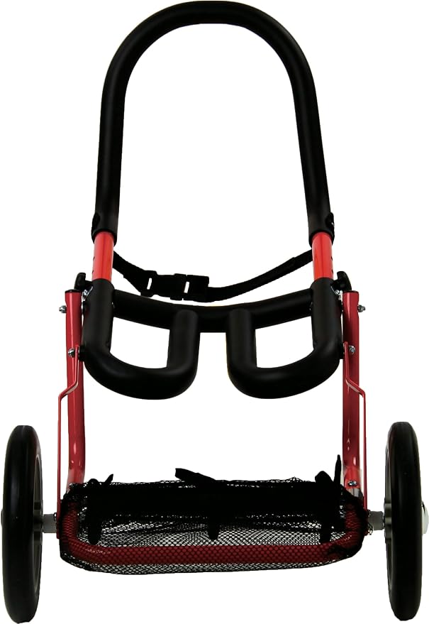 PaletteLife Corgi Dog Wheelchair for Back Legs, Adjustable Dog Cart with Wheels, Lightweight Rear Leg Mobility Support for Disabled, Injured & Senior Dogs
