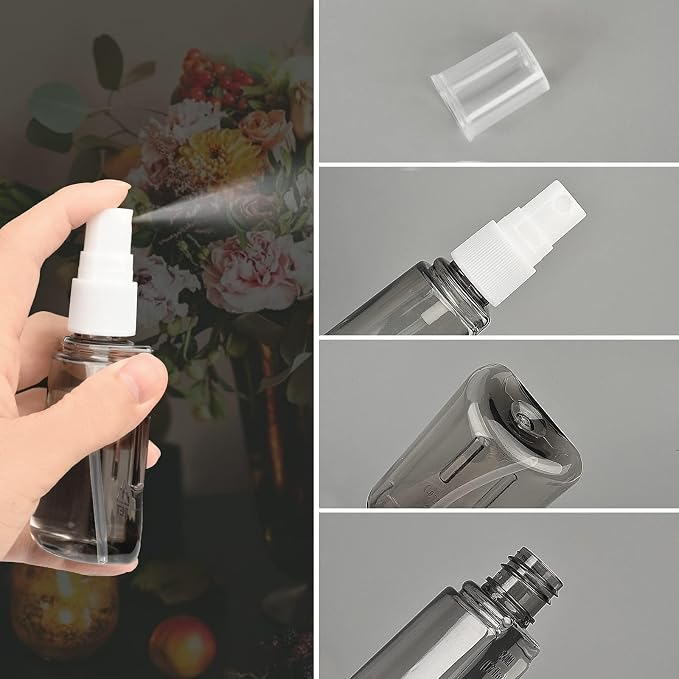 Bpluma Travel Bottles, Leak Proof Containers For Toiletries TSA Approved Airplane Accessories Kits For Liquid With Labels | For Toiletries TSA Approved Airplane Accessories Kits For Liquid With Labels