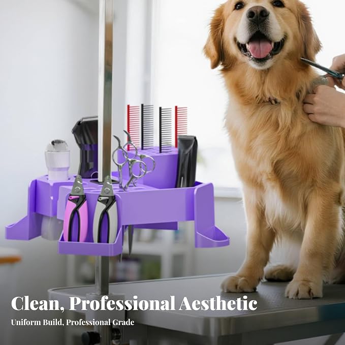 Easy to Clean Grooming Table Storage Box, Color to 2