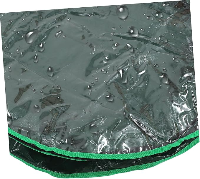 1pc Storage Bag for Wreaths Clear Window Design Container for Holiday Decorations for Christmas Party Supplies Storage