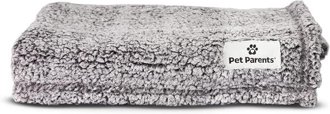 PET Parents Premium CAT, Puppy and Dog Blanket, Slate, Medium