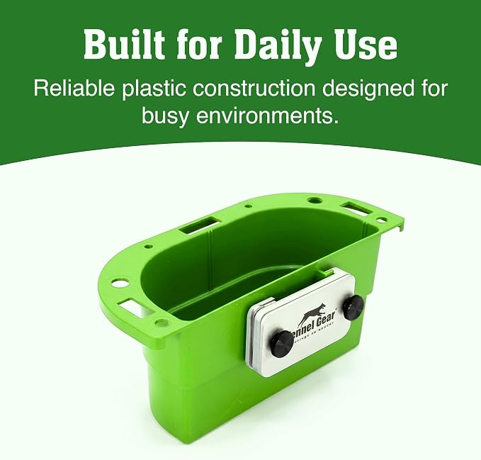 Dog Grooming Organizer with Plastic Bar Mount System - Pet Care Organizer | Durable, Space-Saving Supply Caddy, Easy to Install for Pet Care Professionals, Grooming Stations and Veterinary Clinics