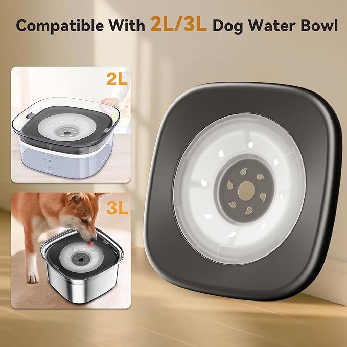 UPSKY Replacement Floating Disk for 2L/3L Dog Water Bowl