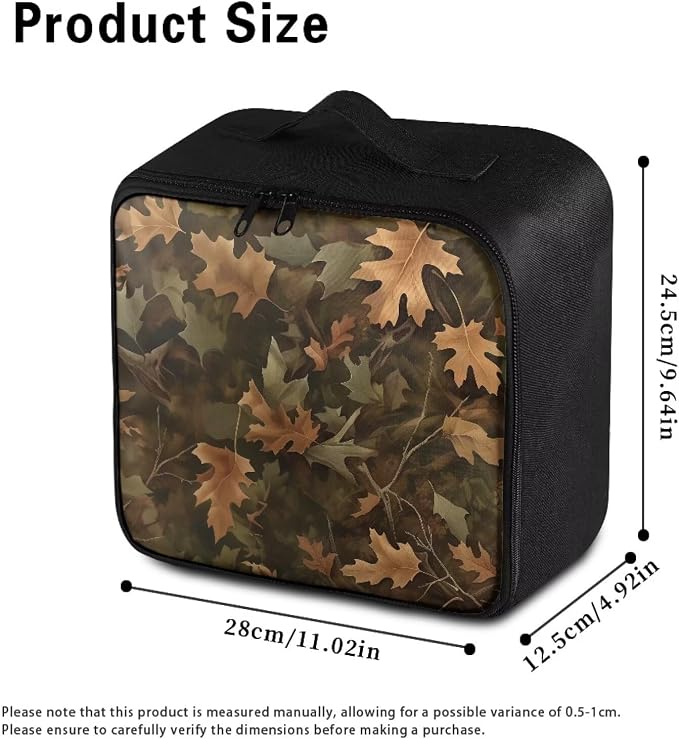 Rnyleeg Hunting Camo First Aid Bag Empty Large Portable First Aid Kit for Home Emergency Medical Kit for Business, Camping, Car, Office, Travel Medical Bag