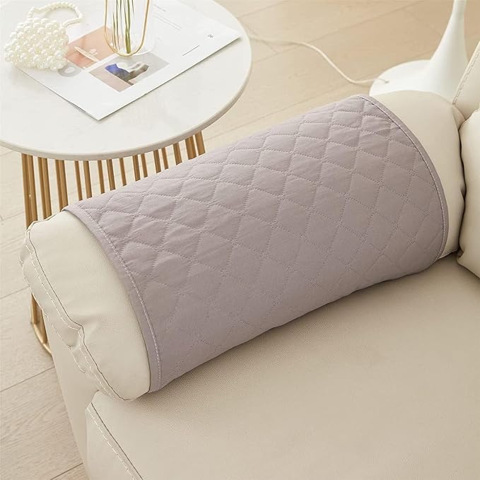 XMAYODS 3 Pcs Recliner Covers Sherpa Arm Covers for Recliner Chair with Storage Pockets Headrest Cover for Recliner Chair Armchair Slipcovers for Sofa Recliner Protector (Color : #6)