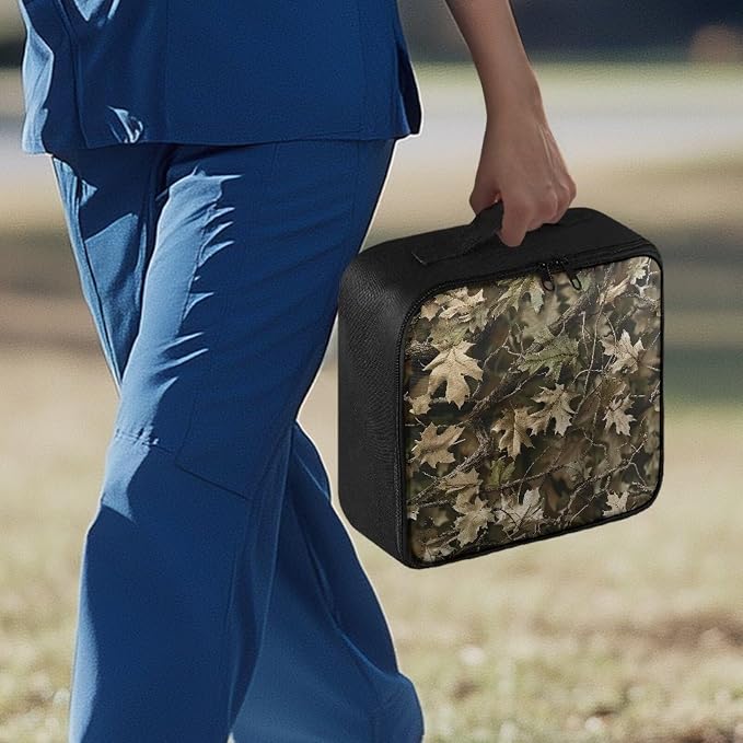 Rnyleeg Camo Hunting First Aid Bag Empty Large First Aid Travek Kit Compact Medical Kits for Home Car Camping Hiking Portable Medical Supply Organizer Bag