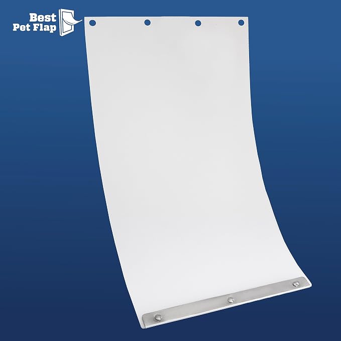 Best Pet Flap XL Replacement Dog Door Flap Compatible with Ideal Pet Products Ruff Weather - Measures 9.75" x 17" Longer Lasting, Most Energy Efficient, Less Shrinkage, BPA Free
