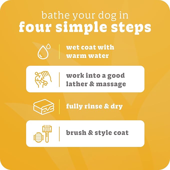 Espree Gentle Fresh Puppy Shampoo & Conditioner, Tearless Formula with Aloe Vera, Sulfate-Free, Paraben-Free, Harsh Chemical and Dye-Free, Safe for Dogs with Sensitive Skin, 20oz