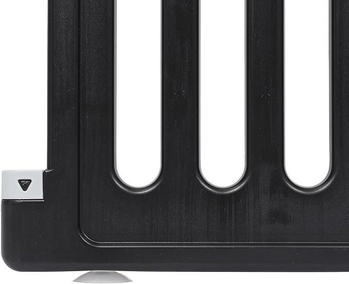 BIRDROCK HOME Dog Playpen w/Door, 12 Panel, 25.6in H | Strong Plastic, Non-Slip Puppy Playpen, Secure Pet Gate | Indoor Outdoor Fence | Configurable Panels | Small to Medium Pets - Black | 13-Panel Durable Plastic Playpen for Puppies and Small Dogs, Pe...