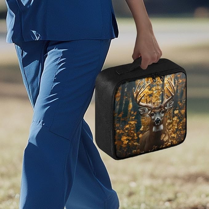 Rnyleeg Deer Hunting First Aid Kit for Home Empty First Aid Bag with Mesh Pockets Large Capacity Design Emergency Medical Trauma Bag for Travel