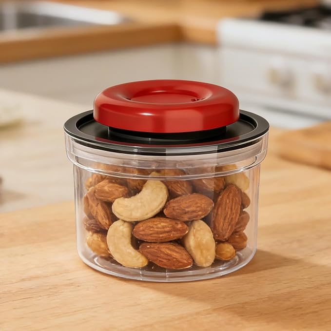 Airtight Containers Stackable Leakproof Large Canister | Airtight Containers for Food Storage for Kitchen Pantry Cabinet Counter Fridge Organization Flour Sugar Rice Snack