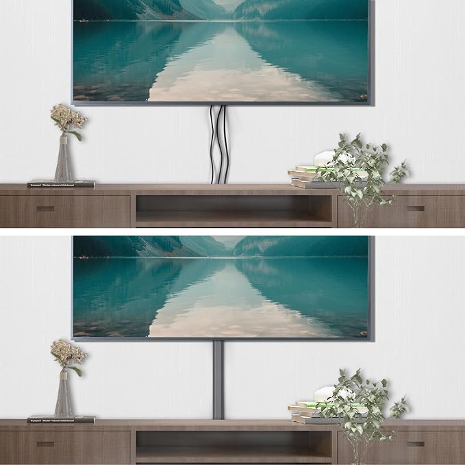 62.8in Grey Cord Hider for TV on Wall, Paintable Cord Cover Wall Kit | Wire Cover for Wall, Cord Hiders for TV on Wall, Hide Cords Wall Mounted TV - Cord Concealer Cable Channel: W0.98in H0.5in