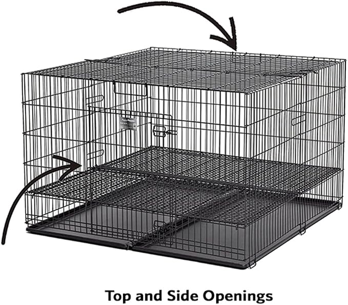 MidWest Homes for Pets Puppy Playpen Crate - 248-10 Grid & Pan Included