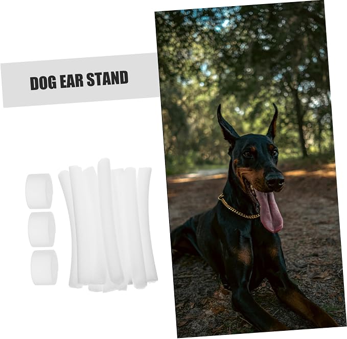 BESPORTBLE 10pcs Dog Ear Stand Fixed Support Puppy Ear Tying Device Soft Foam Tape Pet Accessory