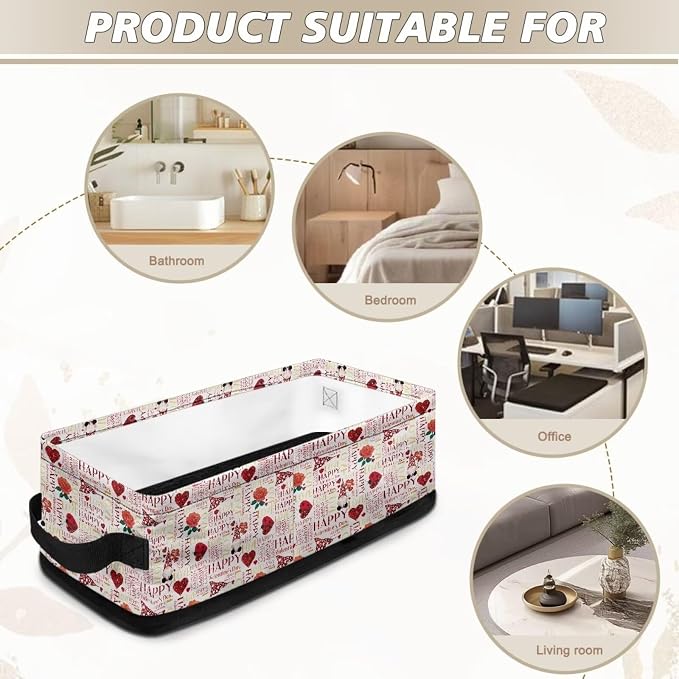 Cactus Toilet Paper Basket with Handle Decorative Shelf Bins Bathroom Basket for Organizing Countertop Toilet Paper Rolls, Towels,Socks Bathroom Accessoeis