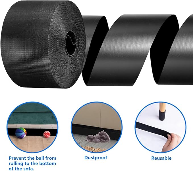 Flexible Sofa Guard Block Pet Access Under Bed Adjustable Edges Covers Childproof Furniture Protector Furniture Edges Protector PVC