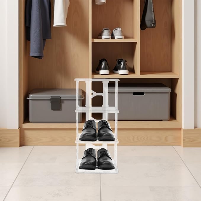Ipetboom Multi Tier Cap Organizer 4 Tier Pet Stackable Storage Box | Design, Tabletop Use, Small-room Placement, Protects Shape and Prevents Squashing