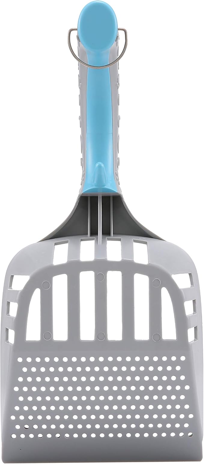 Fresh Step All-in-One Cat Litter Scoop with Ergonomic Handle, One Size | Deep shovel design, ergonomic handle grip, Kitty Litter Scooper for fast and easy daily scooping
