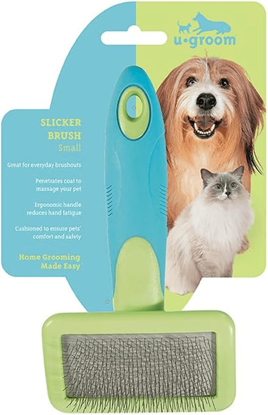 Master Equipment UGroom Blue Cat/Dog Slicker Brush 1 pk