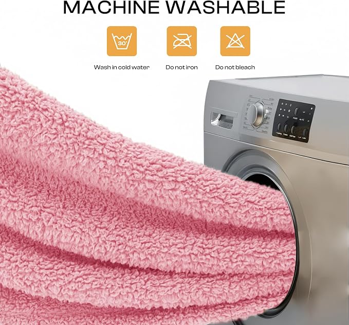 Luciphia 3 Pack Soft Sherpa Fleece Blankets for Dogs Cats Puppies,41"x31" | Fluffy Throw Blanket Washeble for Crate Bed Couch Indoor. Cozy Pet Blanket, Puppy Essentials Dog gift,Blue/Pink/Grey,Large
