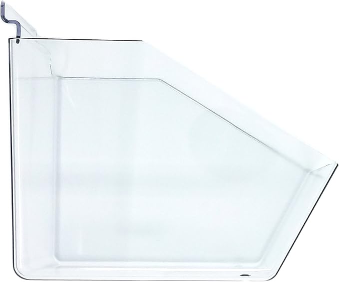 Clear Gridwall Acrylic Bins, Small Bin for Grid Panels - 6" L x 5.5" H x 7.5" D - 10 Pack