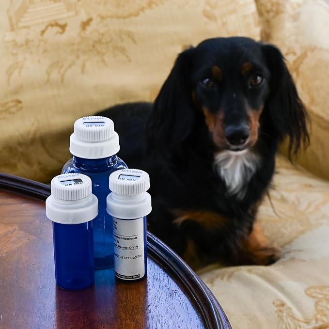Pet Medicine Timer-Pill Bottle Organizer-Medication Tracker-Reminder- Shows How Long Since Last Dose-Attach to Original Prescription Bottle Cap