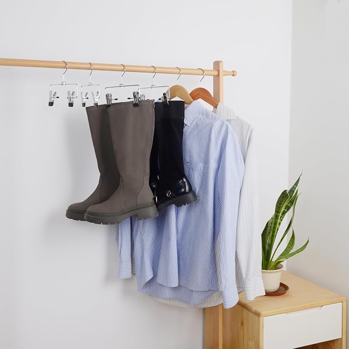Nature Smile Boots Holder Storage Hangers, Portable Travel Pet Hanger 8 Pack