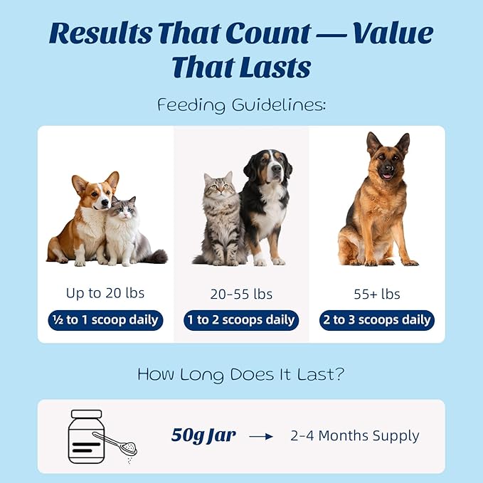 Dental Powder & Pet Teeth Cleaning Powder Kit for Dogs & Cats – Complete Oral Care Kit for Clean Teeth & Fresh Breath – Includes Dog Paw Balm, Nose Balm & Protective Paw Wax