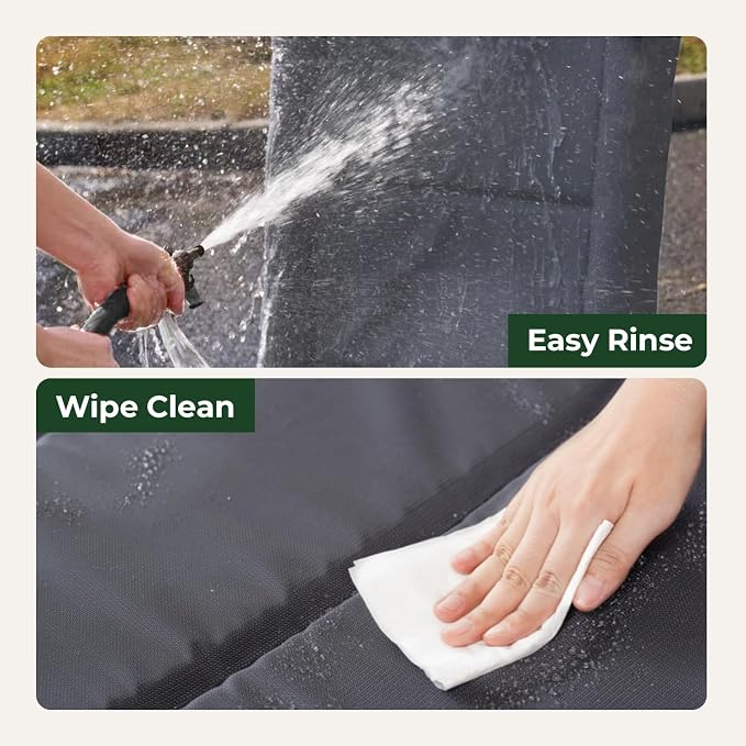 BALANCE Oxford Dog Bed for Extra Large Dogs, Waterproof Dogs Crates Pad Outdoor XL Dog Crate Mat, Wipe Clean & Easy Rinse, 42 inch