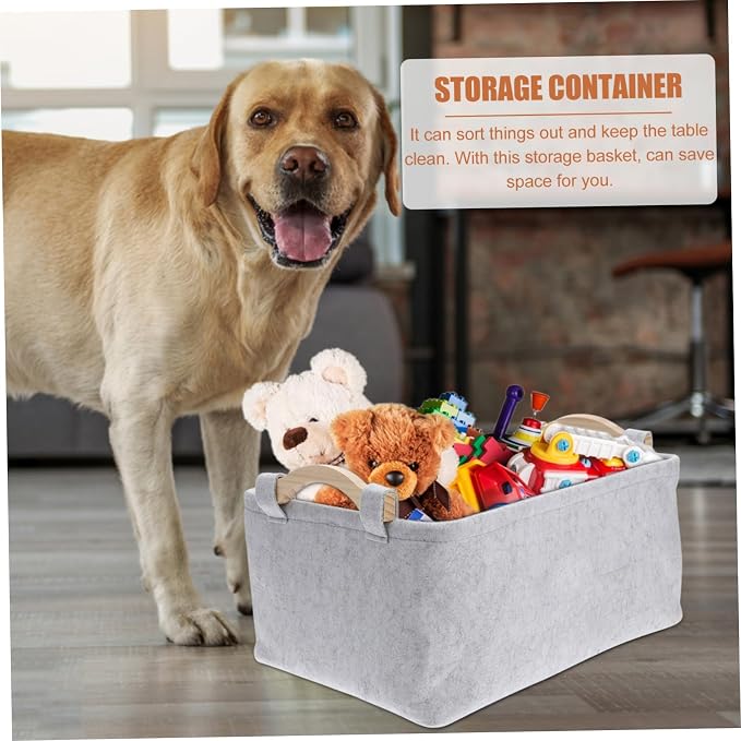 Clothing Basket Pet Toy Case Storage Bin Storage Container Multi-purpose