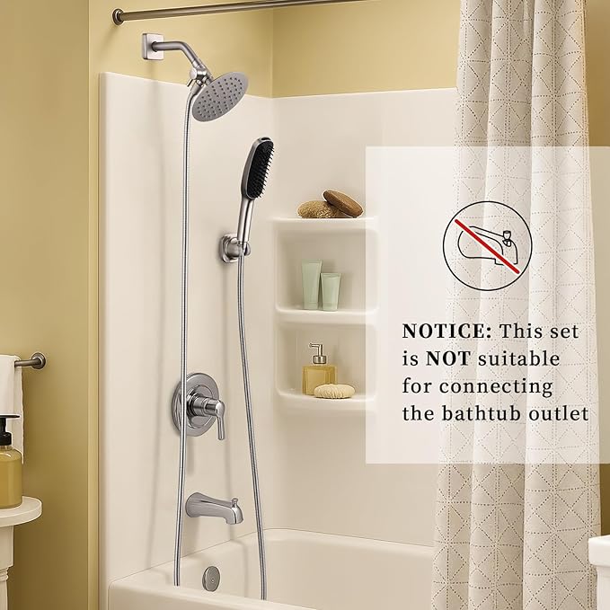 G-Promise 3 Mode Dog Shower Attachment with Pause Mode, Dog shower Sprayer with 159 Inches Stainless Steel Hose, Metal Diverter, Adhesive Holder, for Fast and Easy Dog Bathing and Cleaning