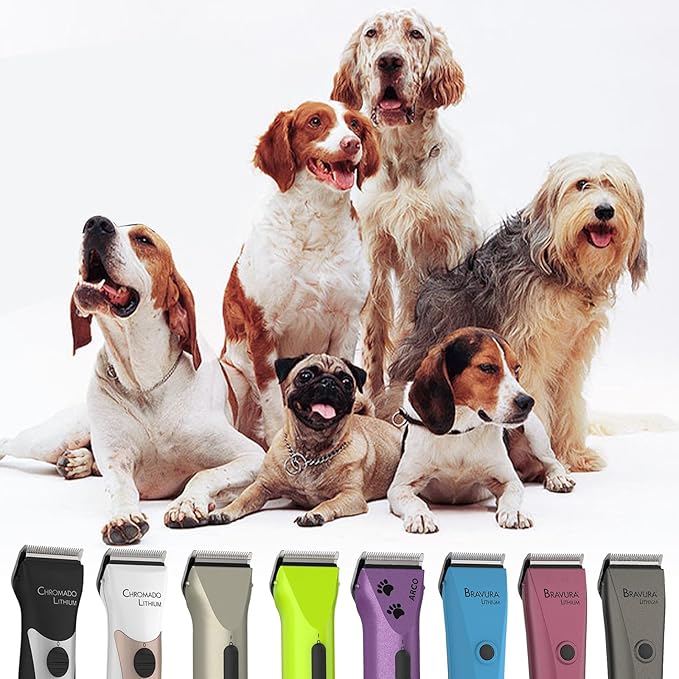 5 in 1 Replacement Blades Compatible with Wahl Bravura Clipper Chromado，Creativa，Figura Dog Clippers for Dogs Grooming (5in1/1Pack)