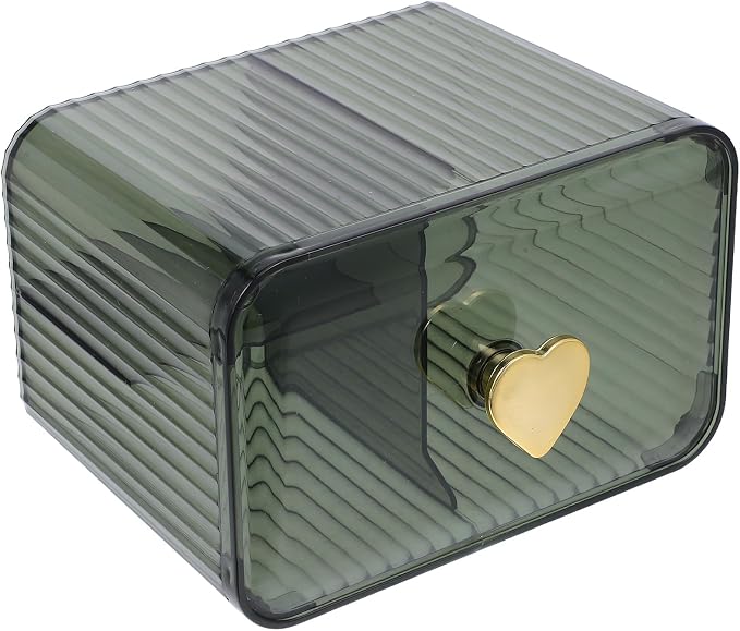 Veemoon Pet Cotton Pad Organizer Box with Divided Compartments