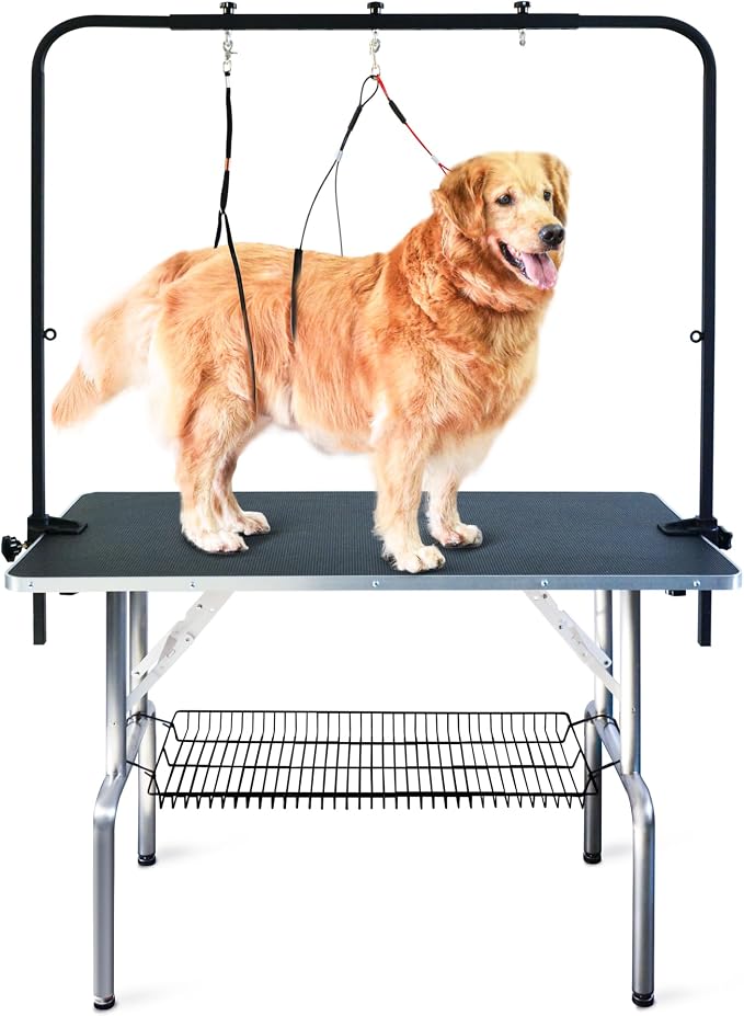 46-in Dog Grooming Table for Large Pets