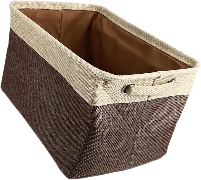 ABOOFAN Storage Basket for Dog Toys Stylish Organizer for Household Sundries Breathable Design for Playroom and Living Room Decor
