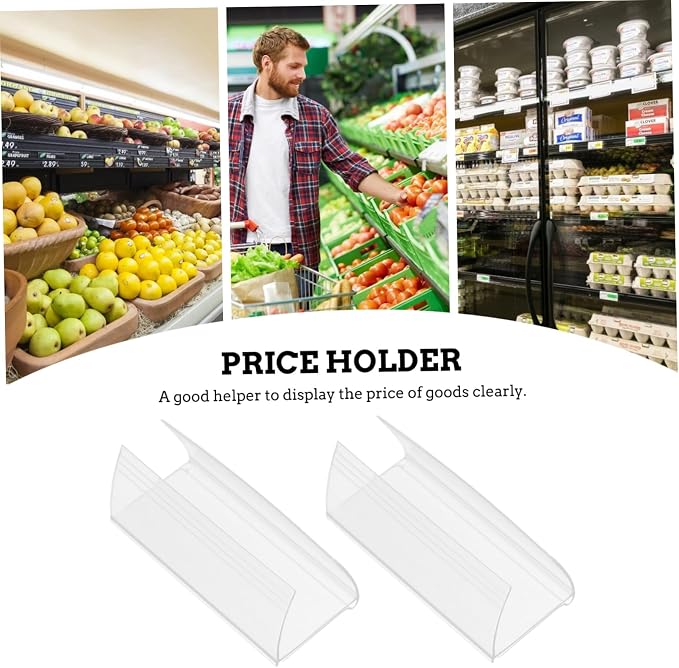 300pcs Pet Label Holders for Wire Racks Classroom Mailbox Display Holder Sign Sticker Organizers