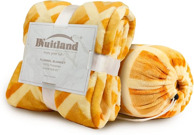 Bnuitland 71 Inches Waffle Funny Blanket, 300 GSM Double Sided Giant Novelty Realistic Food Blanket for Adults and Kids, Super Soft Flannel Throw