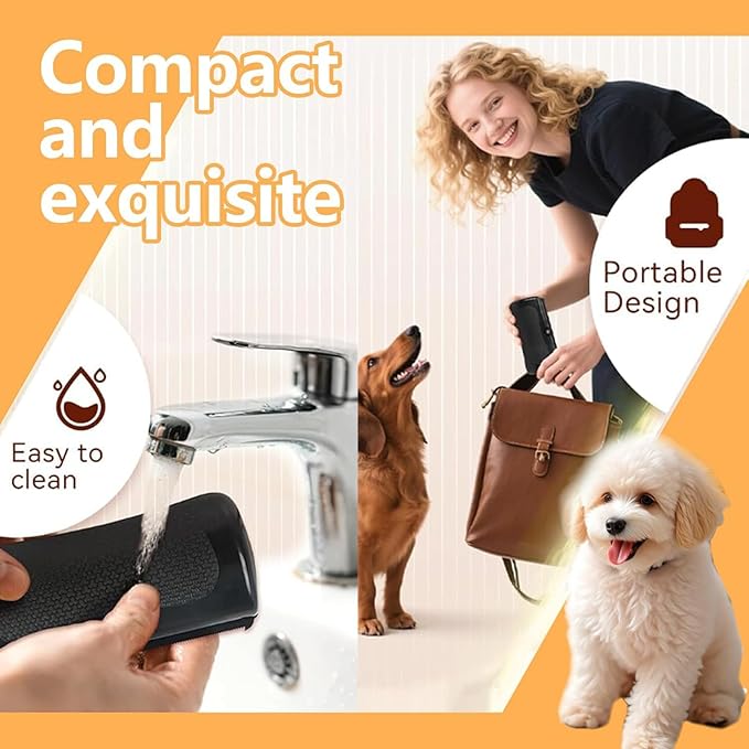 Deshedding Dog Brush, Deshedding Brush for Cats, Dogs, Rabbits, Horses, Pet Hair Remover Comb for Matted Hair, Loose Hair