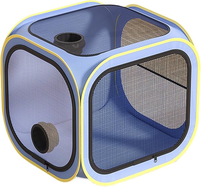 Pet Drying Box – Foldable Dog Grooming Tent, Quick Drying Hair Bag, Anti Hair Fly Cat Box | Easy Setup Lightweight Design for Home Bathing Grooming Use