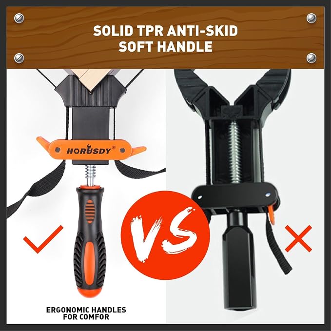 HORUSDY Band Clamp, Woodworking Frame Clamp Strap Holder for Picture Strap Clamp Strap Clamp (Band Clamp)